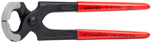 Knipex 51 01 210 Carpenters' End Cutting Pliers-Hammer Head Style - KNIPEX Tools