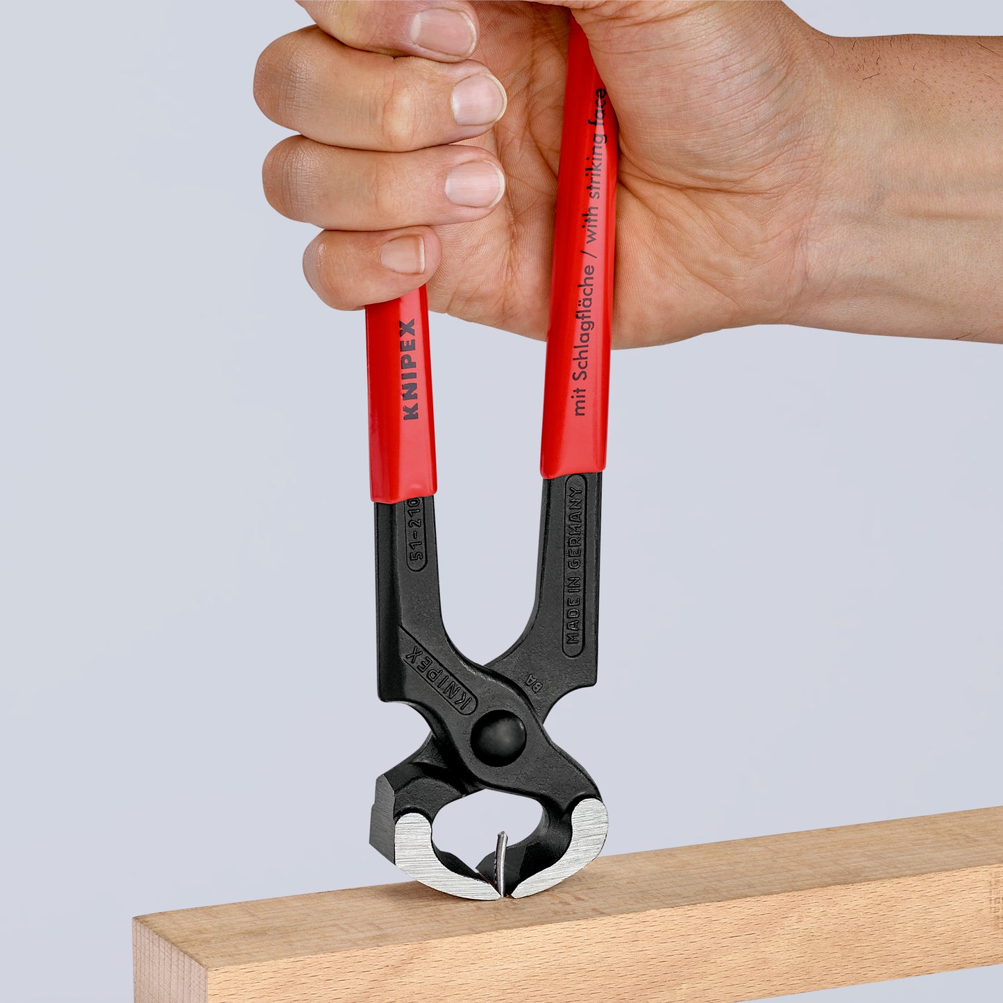 Knipex 51 01 210 Carpenters' End Cutting Pliers-Hammer Head Style - image 8