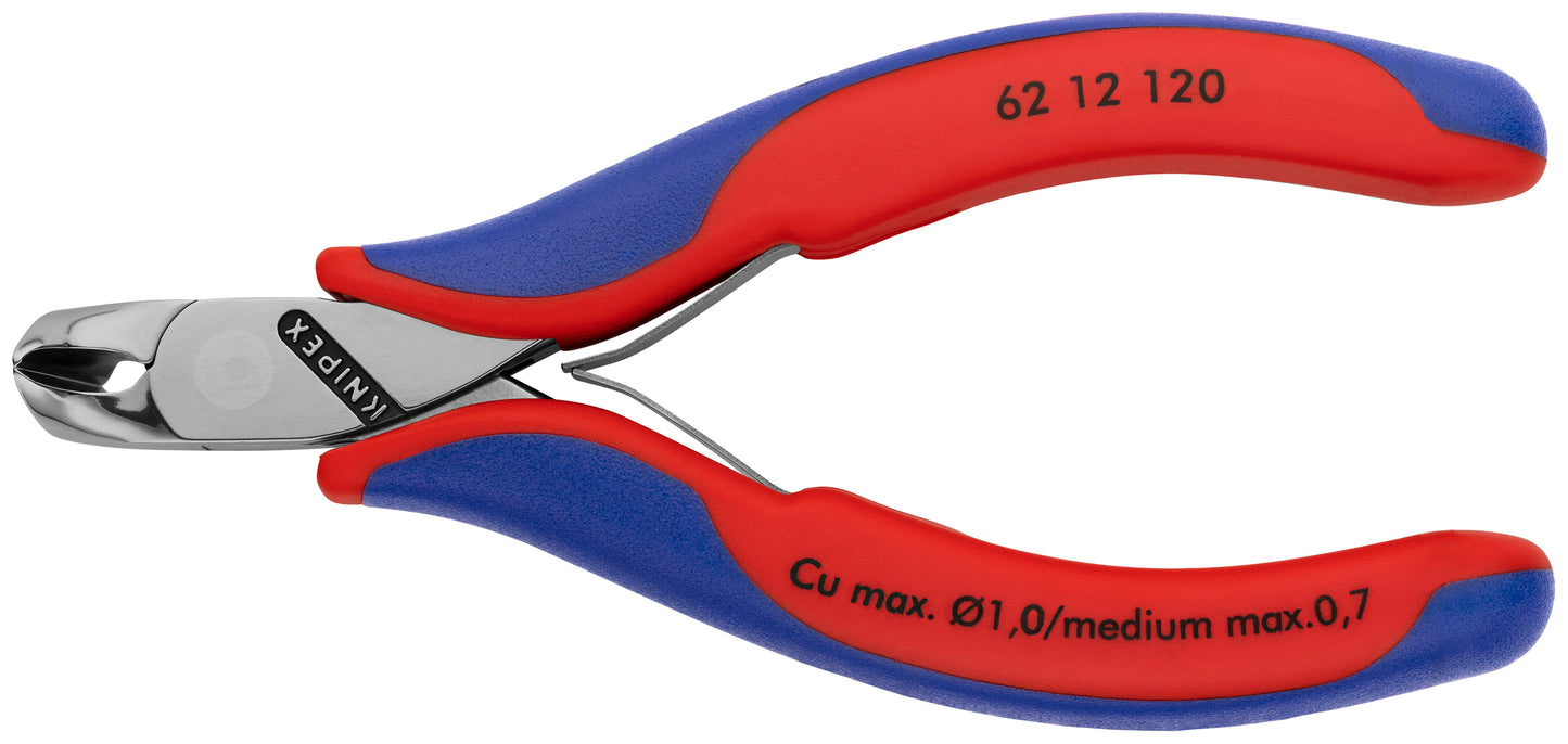 Knipex 62 12 120 Electronics Oblique Cutters - KNIPEX Tools