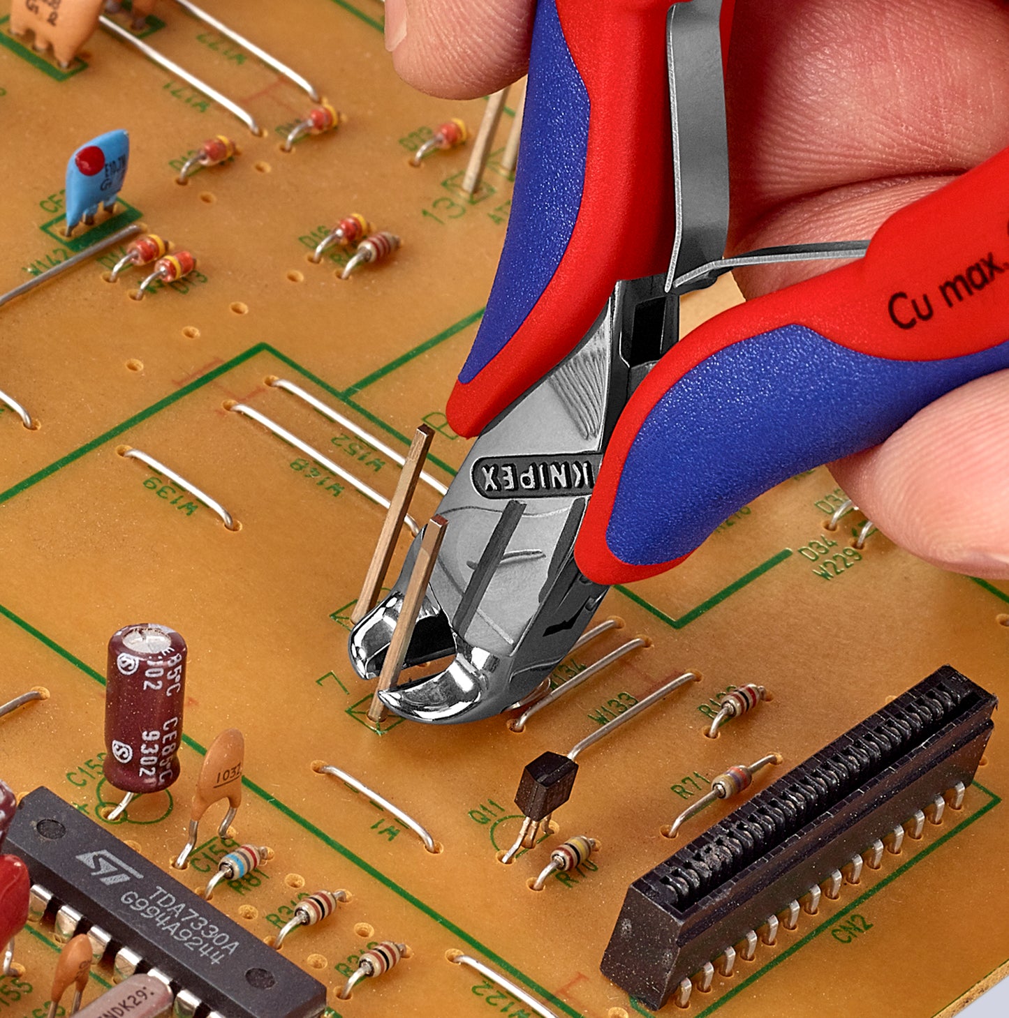 Knipex 64 02 115 Electronics End Cutting Nippers - image 6