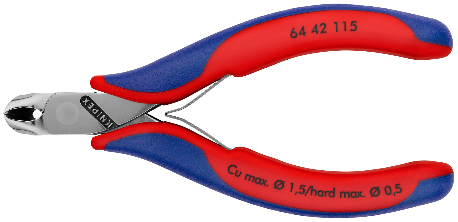 Knipex 64 42 115 Electronics End Cutting Nippers - KNIPEX Tools