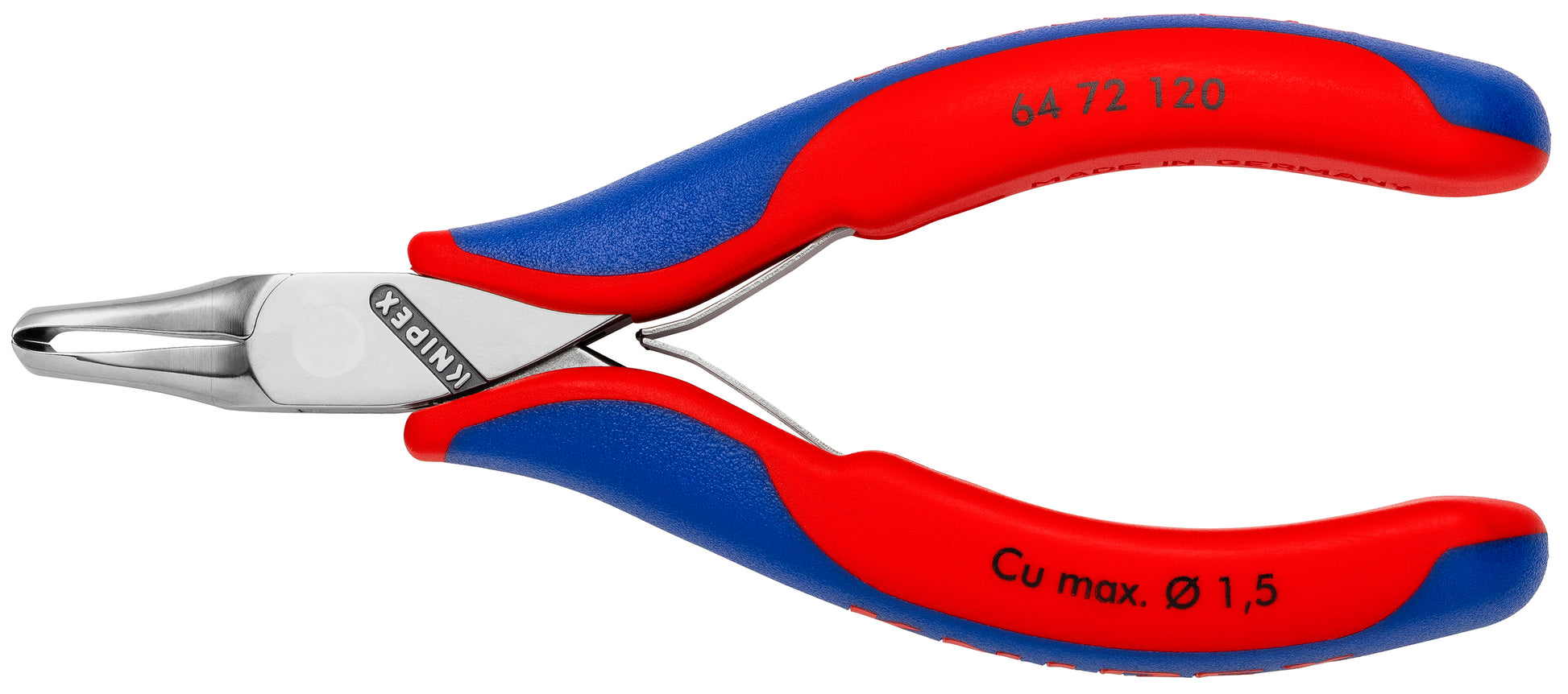 Knipex 64 72 120 Electronics End Cutting Nippers - KNIPEX Tools