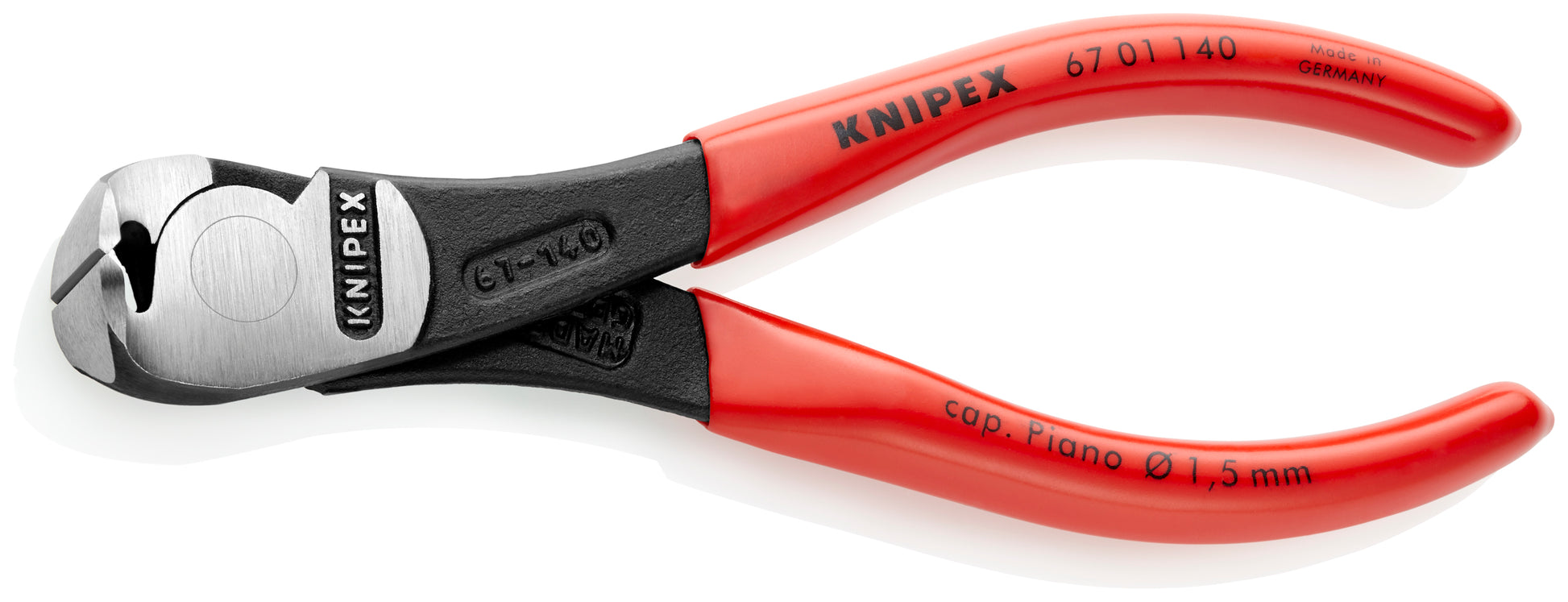 Knipex 67 01 140 High Leverage End Cutting Nippers - image 2