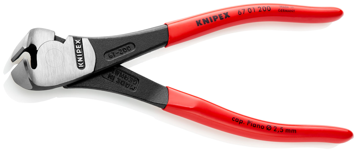 Knipex 67 01 200 SBA High Leverage End Cutting Nippers - image 3
