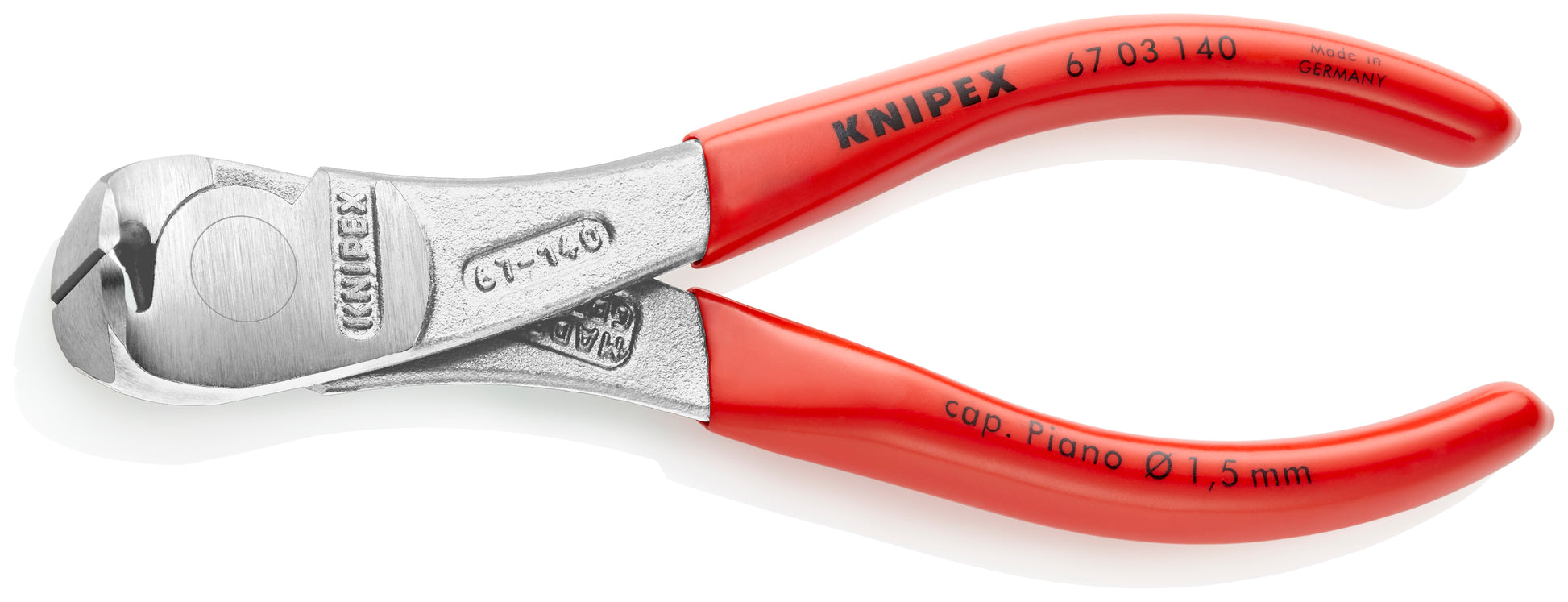 Knipex 67 03 140 High Leverage End Cutting Nippers - image 2