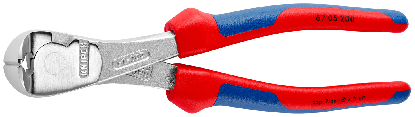 Knipex 67 05 200 High Leverage End Cutting Nippers - KNIPEX Tools