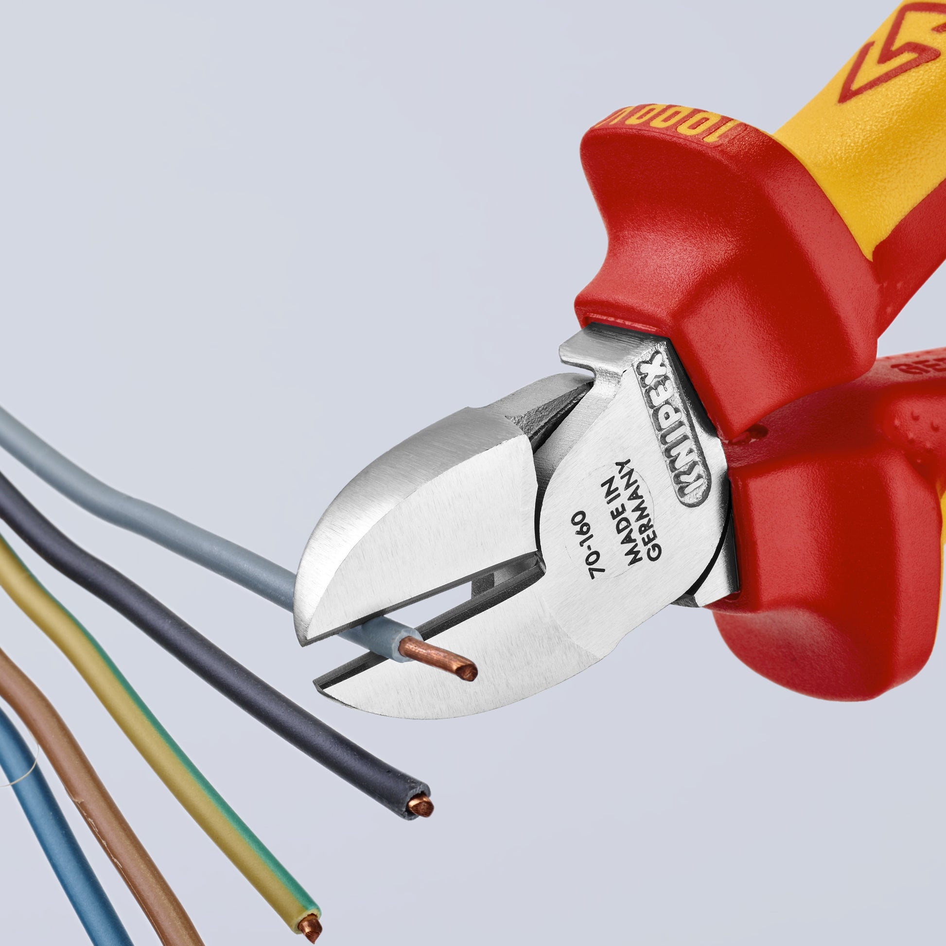 Knipex 70 06 160 T Diagonal Cutters-1000V Insulated-Tethered Attachment - image 14