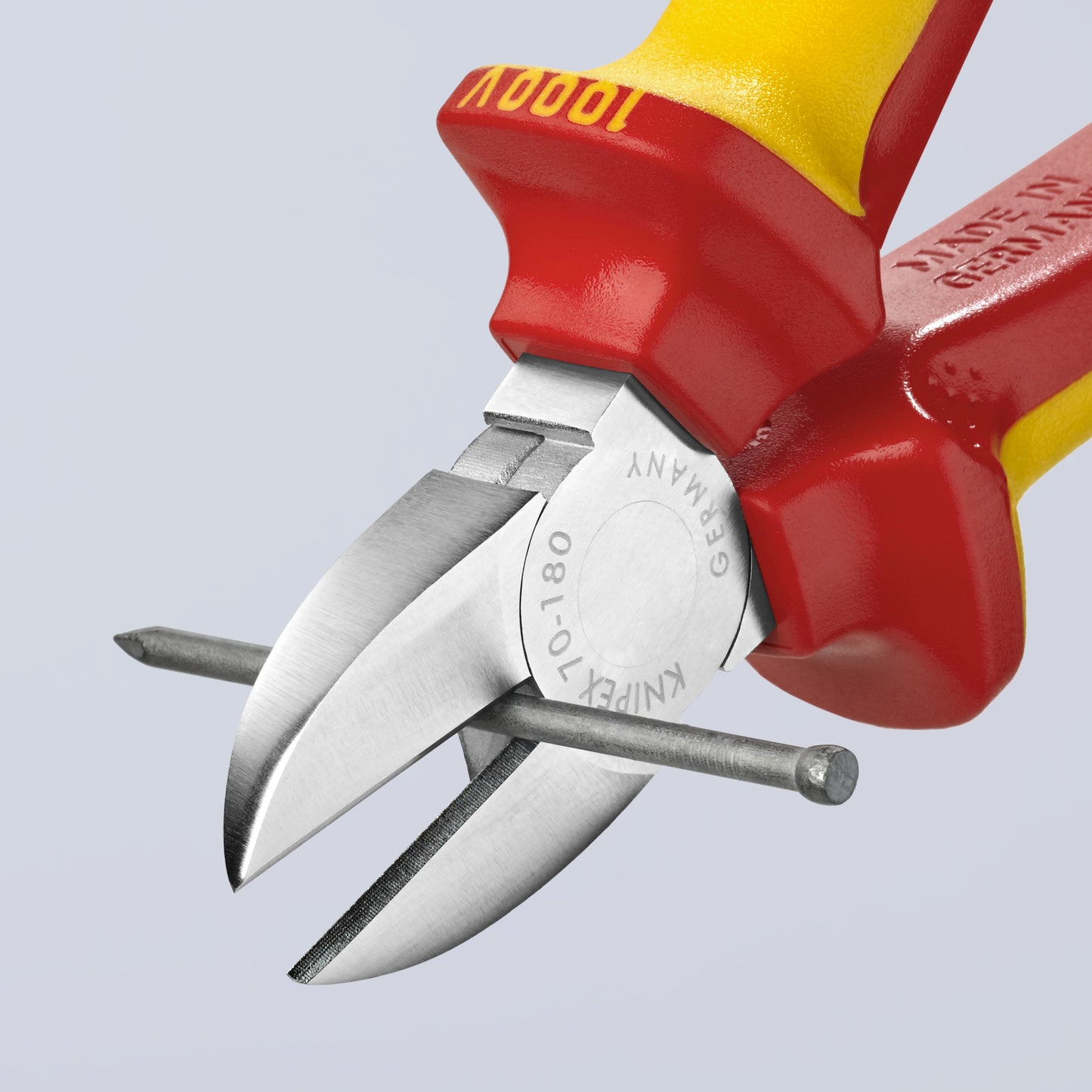 Knipex 70 06 180 T Diagonal Cutters-1000V Insulated-Tethered Attachment - image 8
