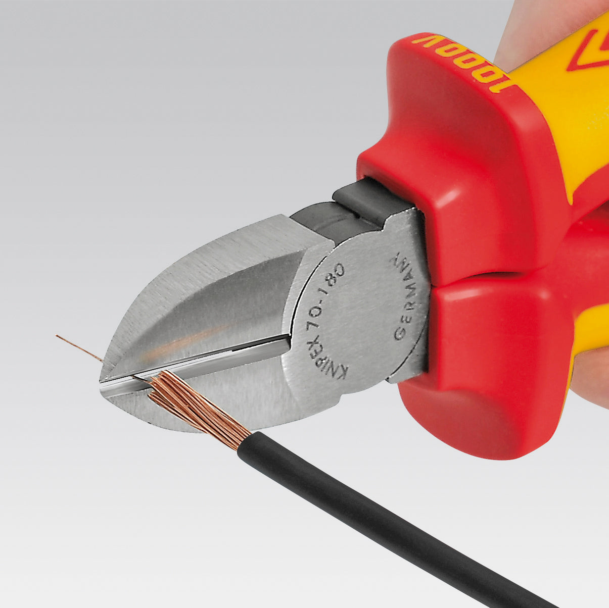 Knipex 70 08 180 SBA Diagonal Cutters-1000V Insulated - image 2