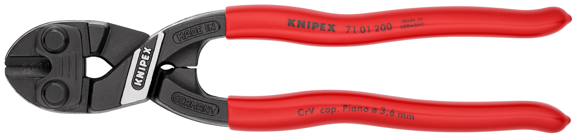 Knipex 71 01 200 CoBolt® High Leverage Compact Bolt Cutters - KNIPEX Tools
