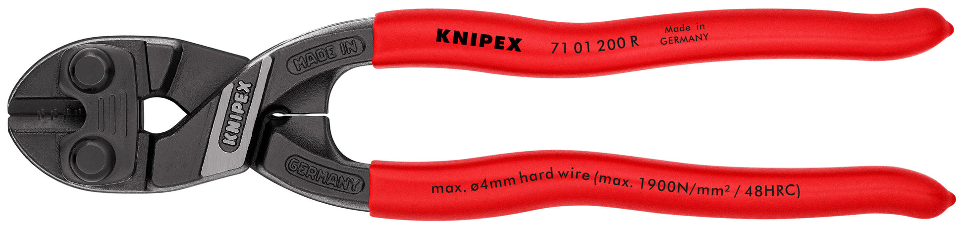 Knipex 71 01 200 R SBA CoBolt® High Leverage Compact Bolt Cutters-Fencing - KNIPEX Tools