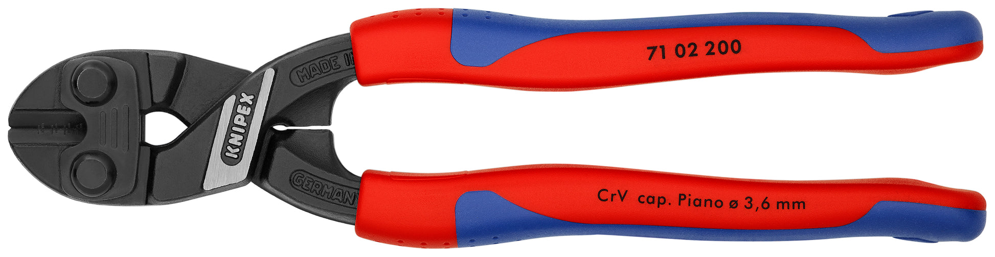 Knipex 71 02 200 CoBolt® High Leverage Compact Bolt Cutters - KNIPEX Tools