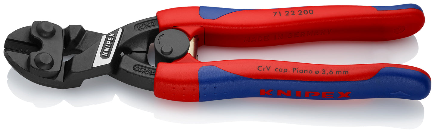 Knipex 71 22 200 SBA CoBolt® High Leverage 20° Angled Compact Bolt Cutters - image 2