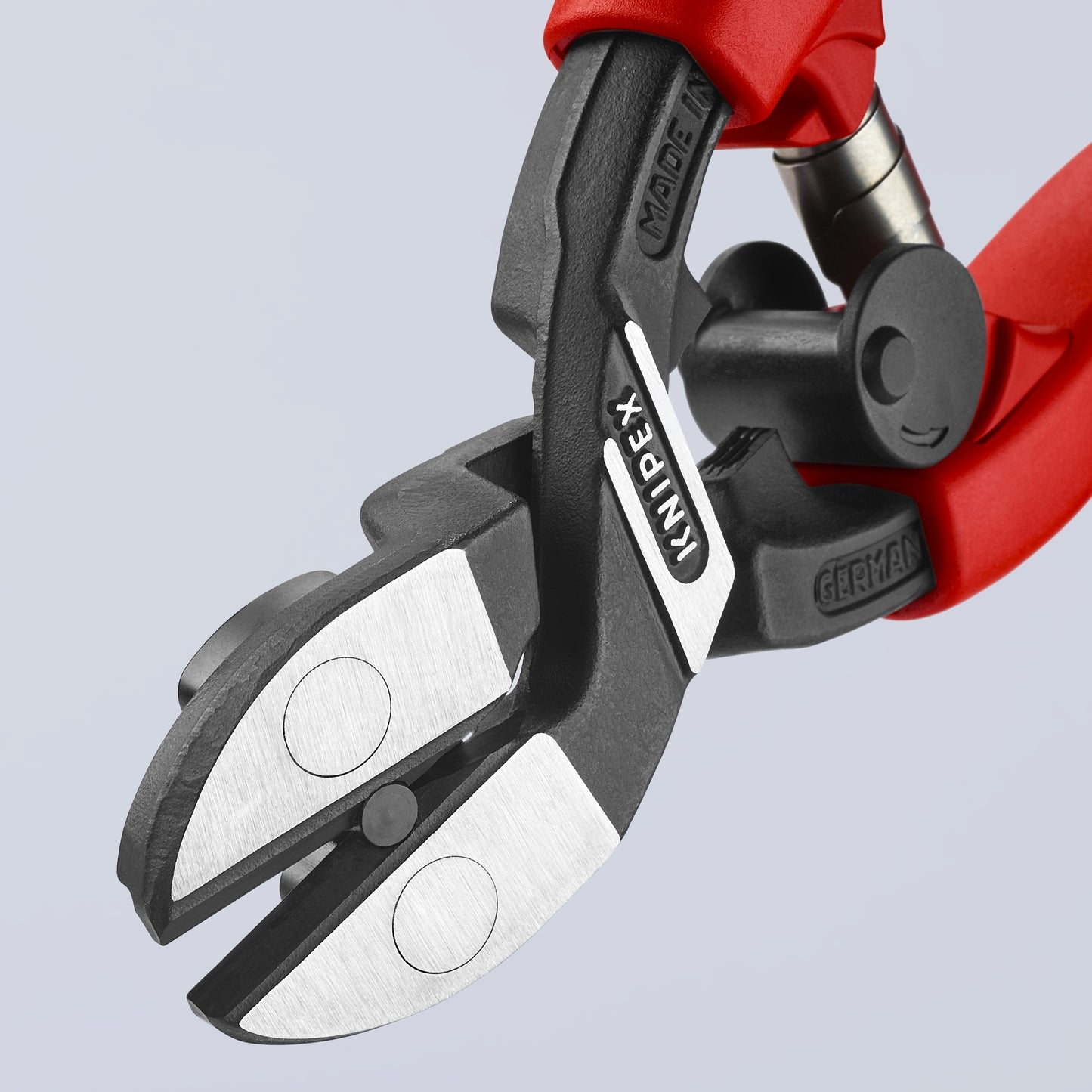 Knipex 71 22 200 T BKA CoBolt® High Leverage 20° Angled Compact Bolt Cutters-Tethered Attachment - image 6