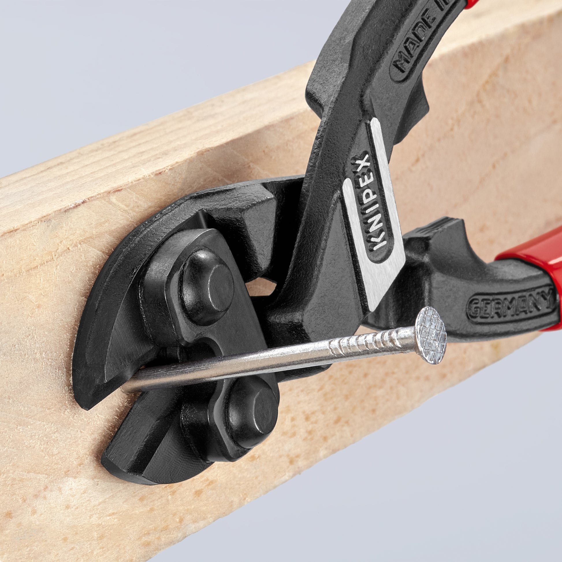 Knipex 71 41 200 SBA CoBolt® High Leverage 20° Angled Compact Bolt Cutters-Notched Blade - image 11