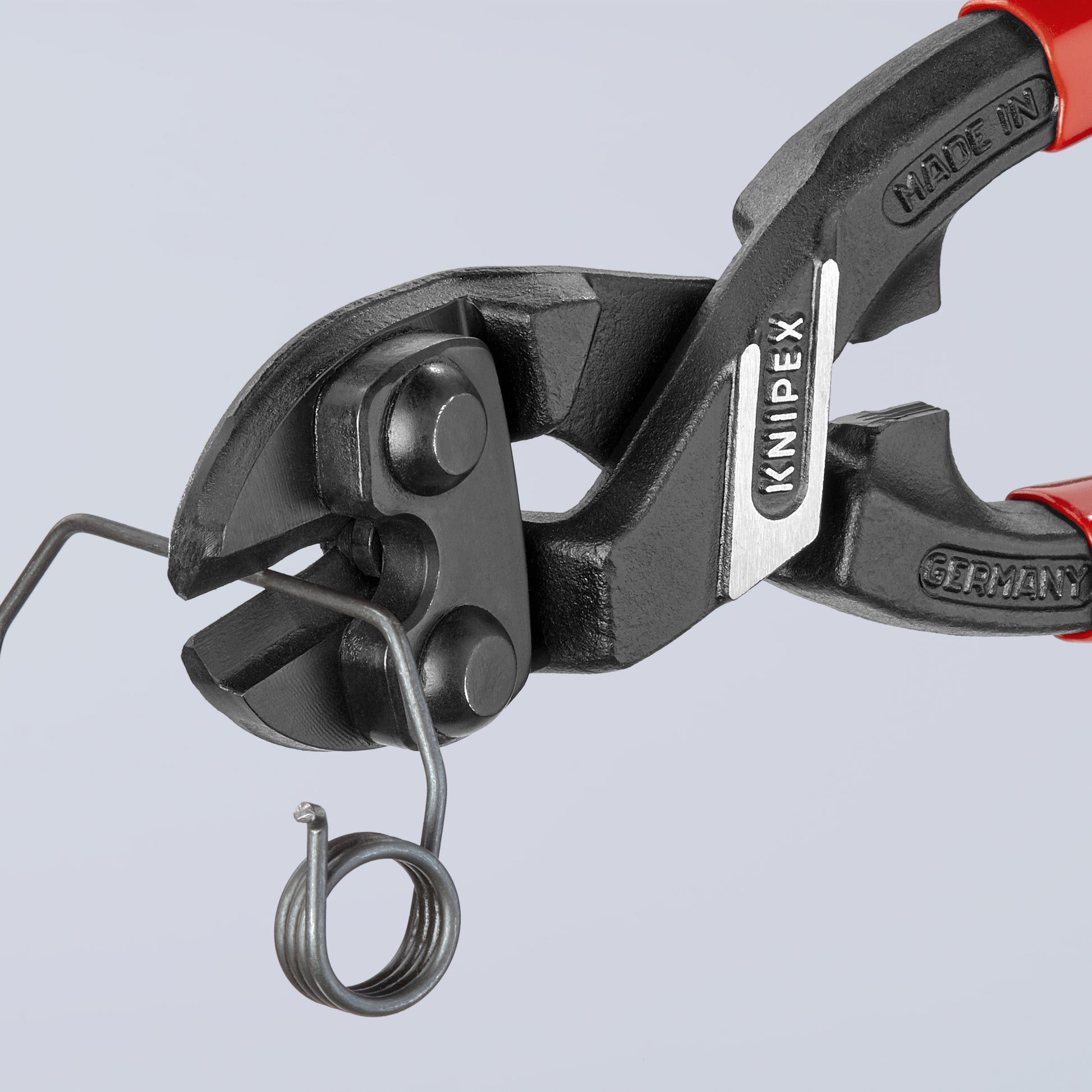 Knipex 71 41 200 SBA CoBolt® High Leverage 20° Angled Compact Bolt Cutters-Notched Blade - image 12