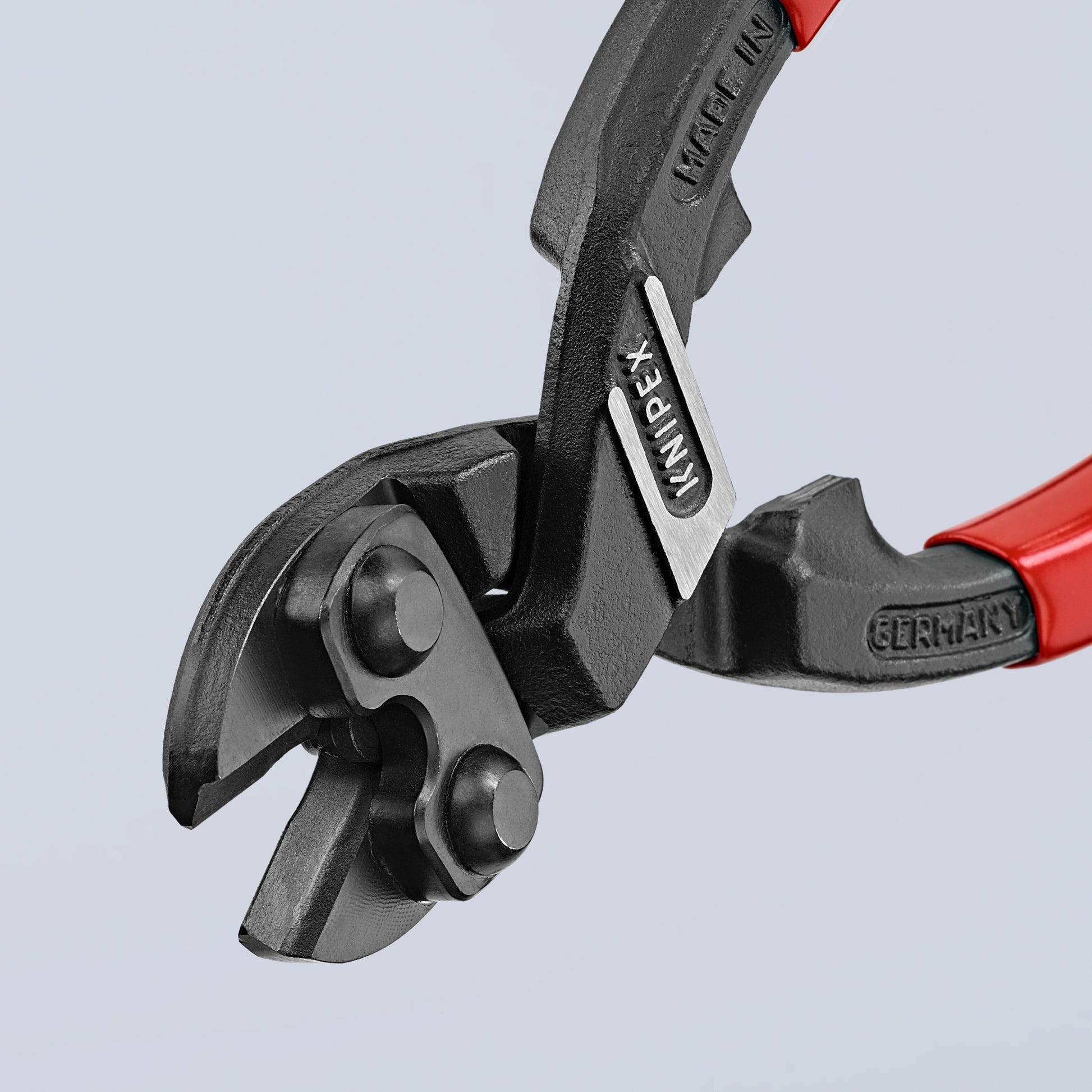 Knipex 71 41 200 CoBolt® High Leverage 20° Angled Compact Bolt Cutters-Notched Blade - image 5