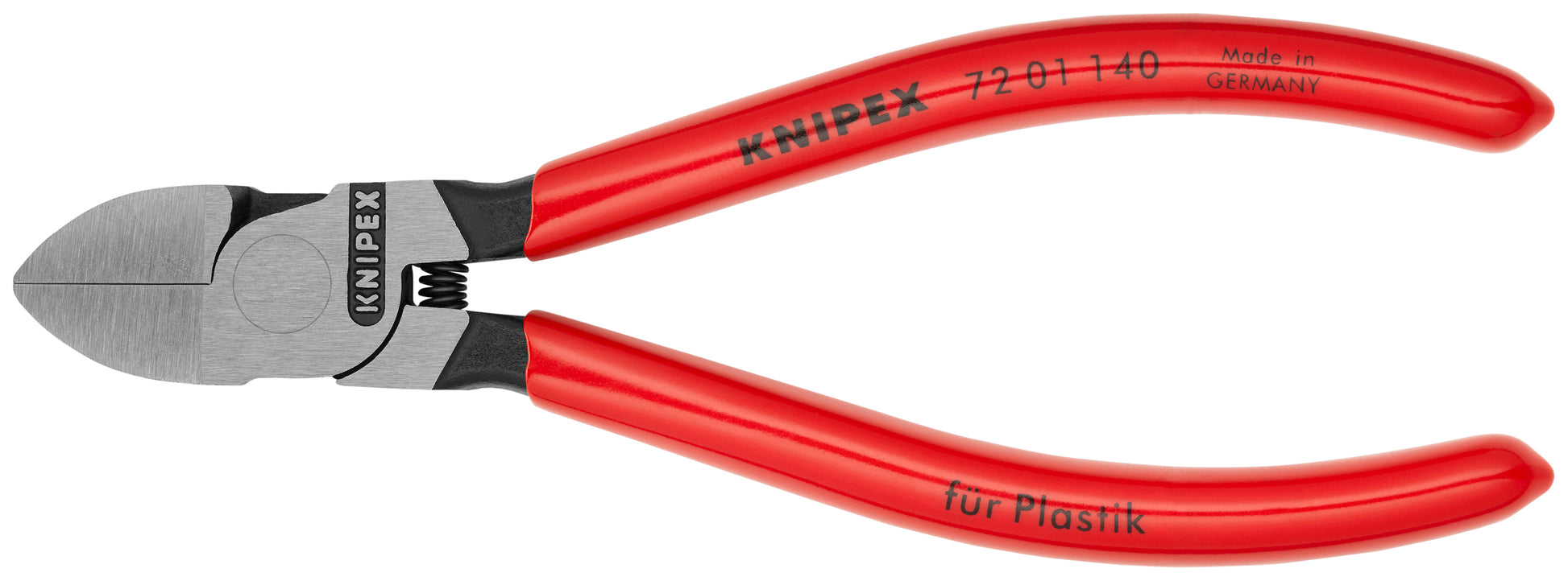 Knipex 9K 00 80 90 US 2 Pc Flush Cutter Set in a Pouch (72 01 140 and 72 01 180) - image 2