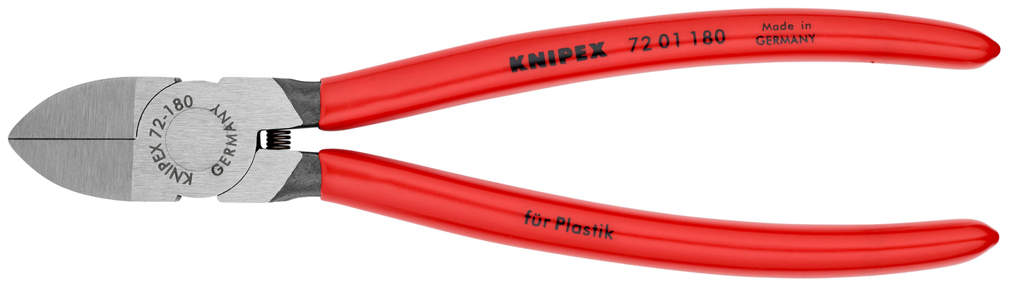Knipex 9K 00 80 90 US 2 Pc Flush Cutter Set in a Pouch (72 01 140 and 72 01 180) - image 5