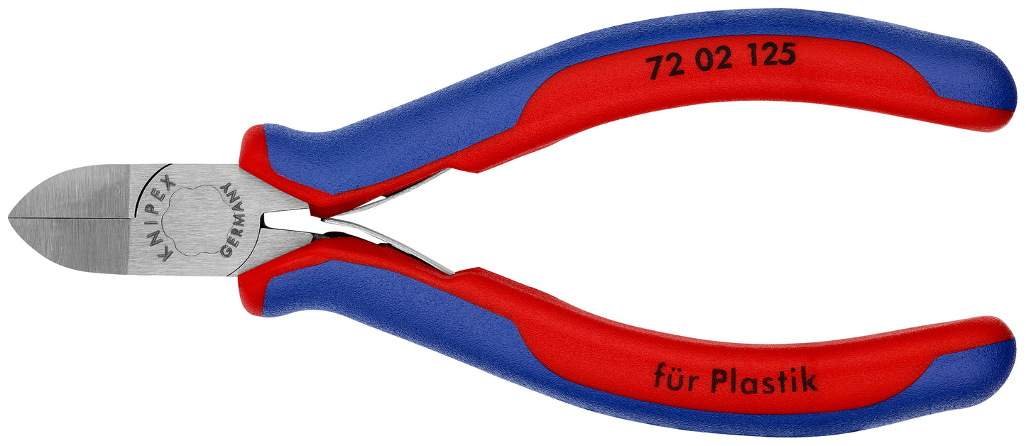 Knipex 72 02 125 Diagonal Pliers for Flush Cutting Plastics - KNIPEX Tools