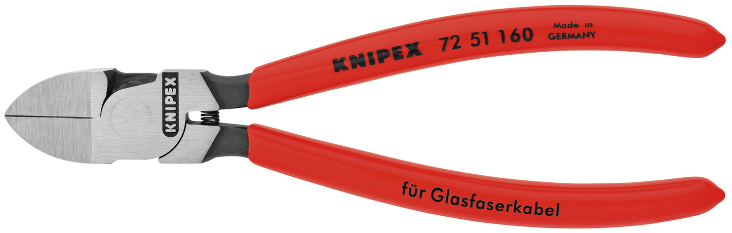 Knipex 72 51 160 Diagonal Cutters for Fiber Optics - KNIPEX Tools