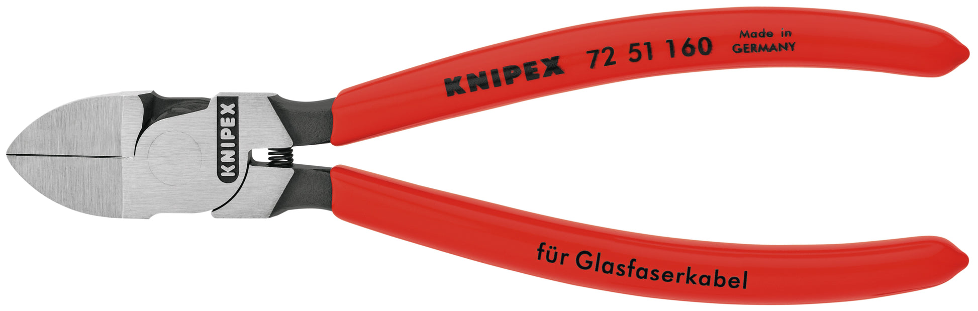 Knipex 72 51 160 Diagonal Cutters for Fiber Optics - KNIPEX Tools