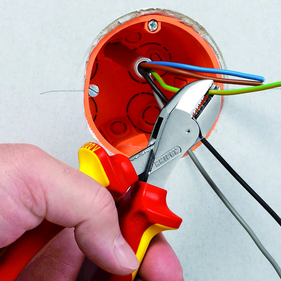 Knipex 73 06 160 X-Cut® Compact Diagonal Cutters-1000V Insulated - image 5