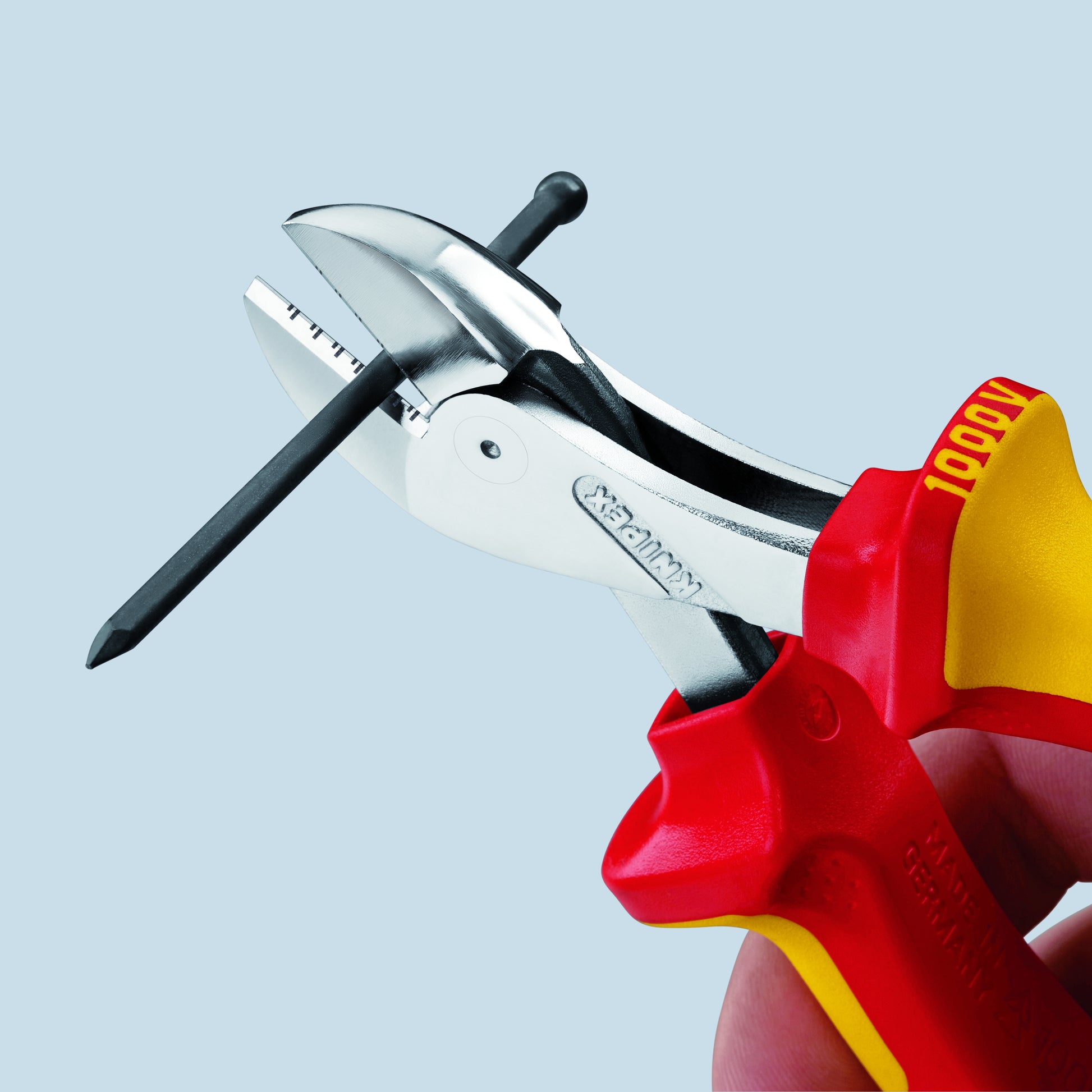 Knipex 73 06 160 X-Cut® Compact Diagonal Cutters-1000V Insulated - image 7