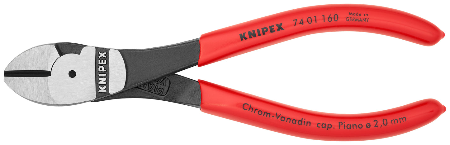 Knipex 74 01 160 High Leverage Diagonal Cutters - KNIPEX Tools