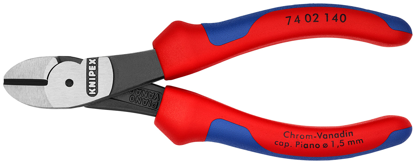 Knipex 74 02 140 High Leverage Diagonal Cutters - KNIPEX Tools