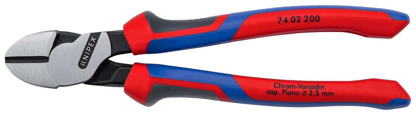 Knipex 74 02 200 High Leverage Diagonal Cutters - KNIPEX Tools
