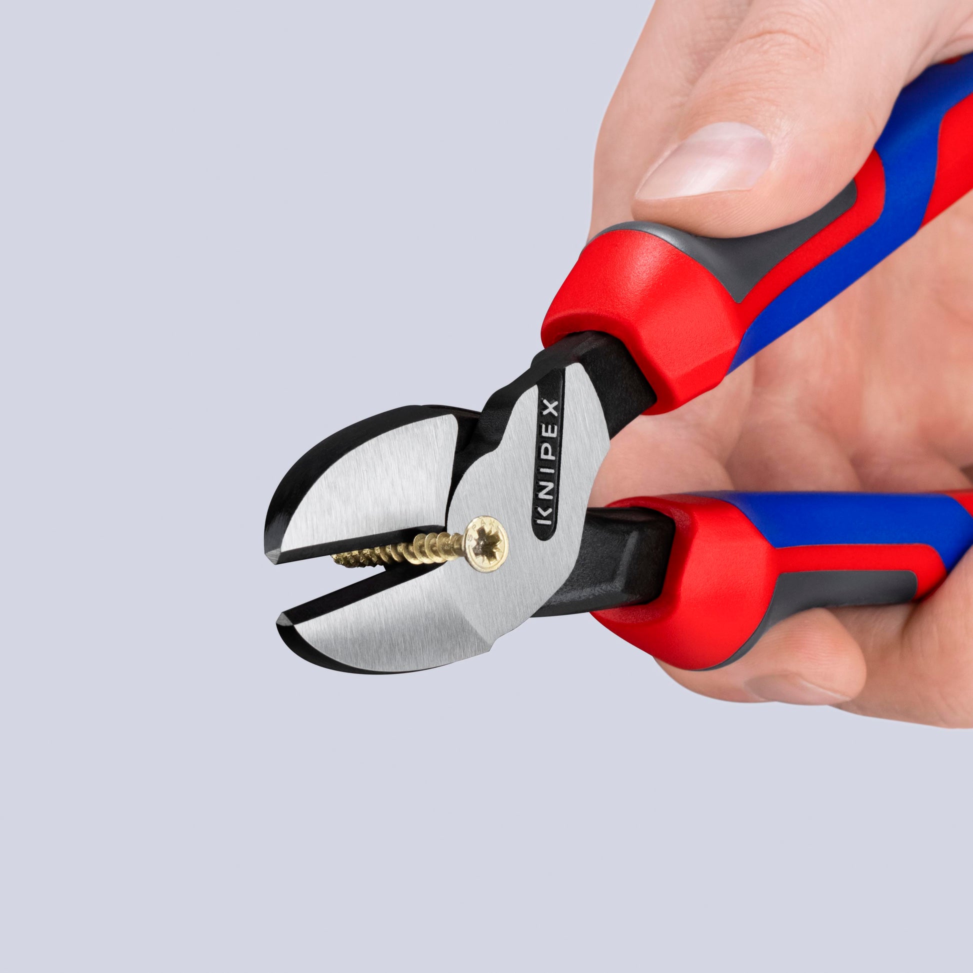 Knipex 74 22 200 High Leverage 12° Angled Diagonal Cutters - image 16