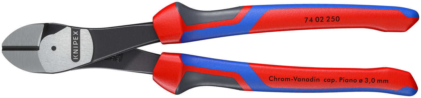 Knipex 74 02 250 High Leverage Diagonal Cutters - KNIPEX Tools