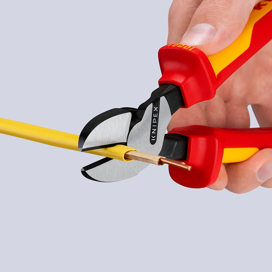 Knipex 74 08 200 SBA High Leverage Diagonal Cutters-1000V Insulated - image 5