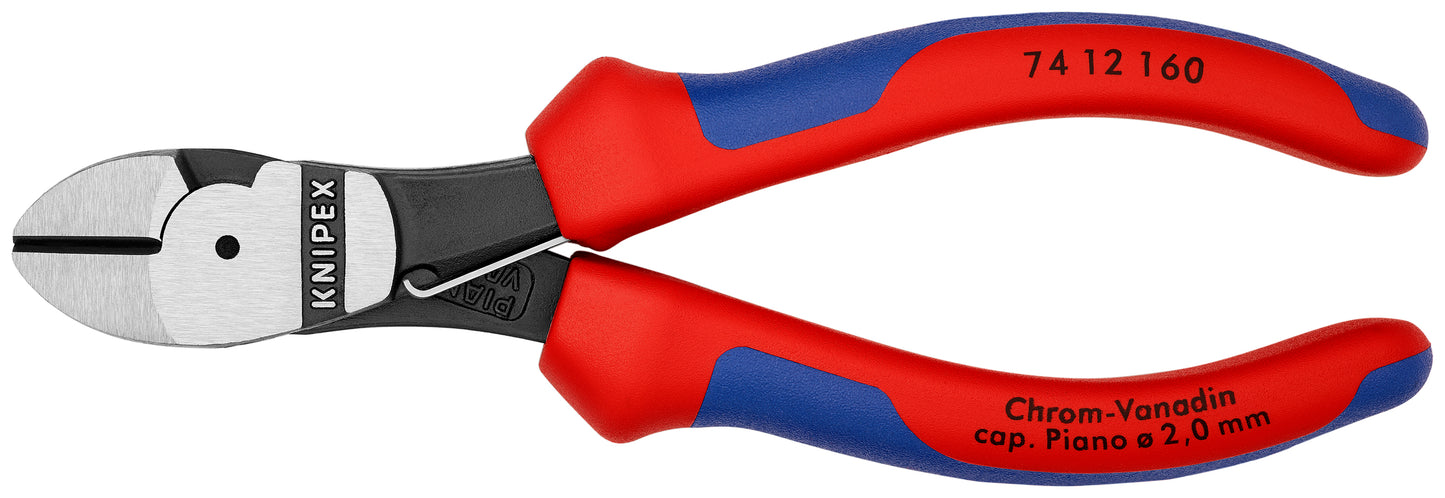 Knipex 74 12 160 High Leverage Diagonal Cutters-Spring - KNIPEX Tools