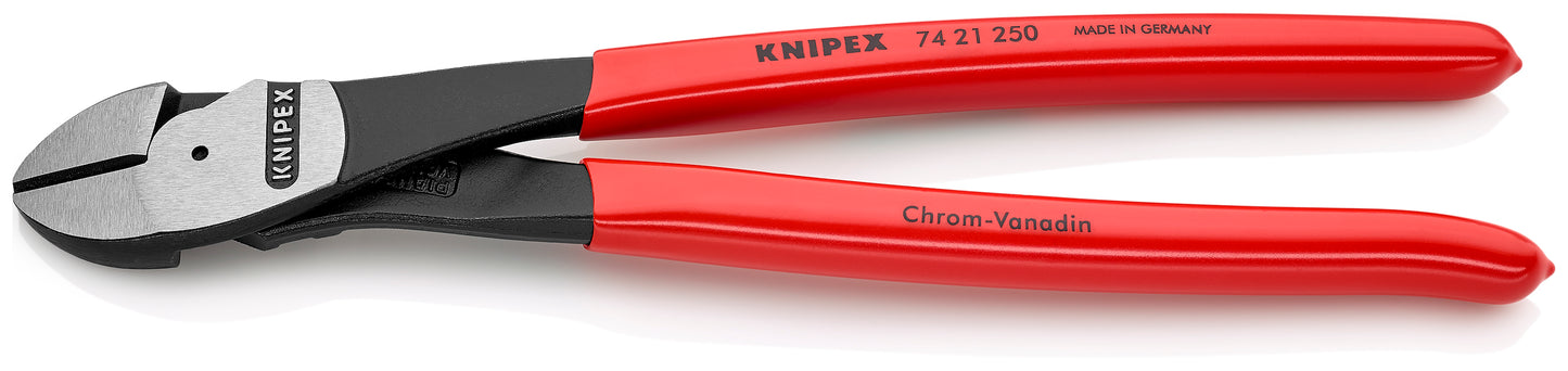 Knipex 74 21 250 SBA High Leverage 12° Angled Diagonal Cutters - image 2