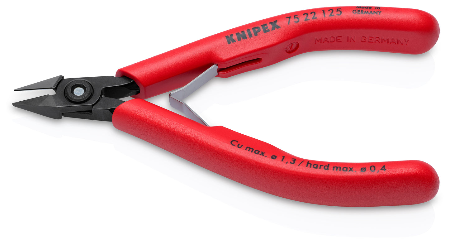 Knipex 75 22 125 Electronics Diagonal Cutters - image 3
