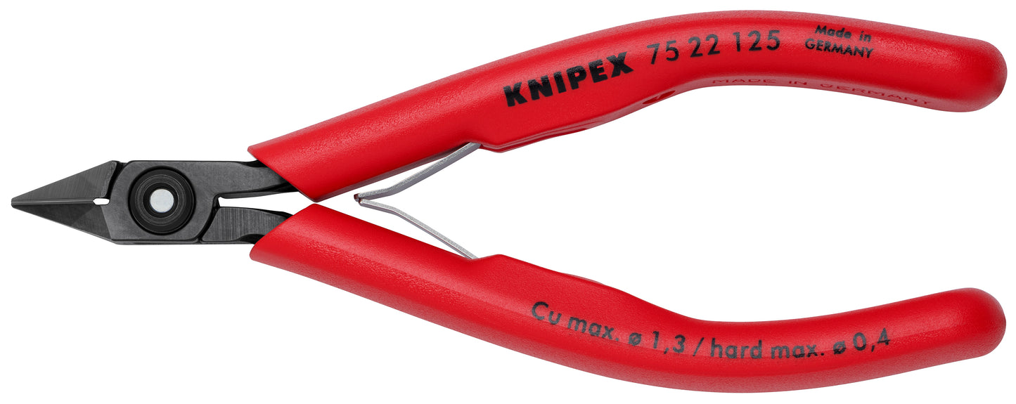 Knipex 75 22 125 Electronics Diagonal Cutters - KNIPEX Tools