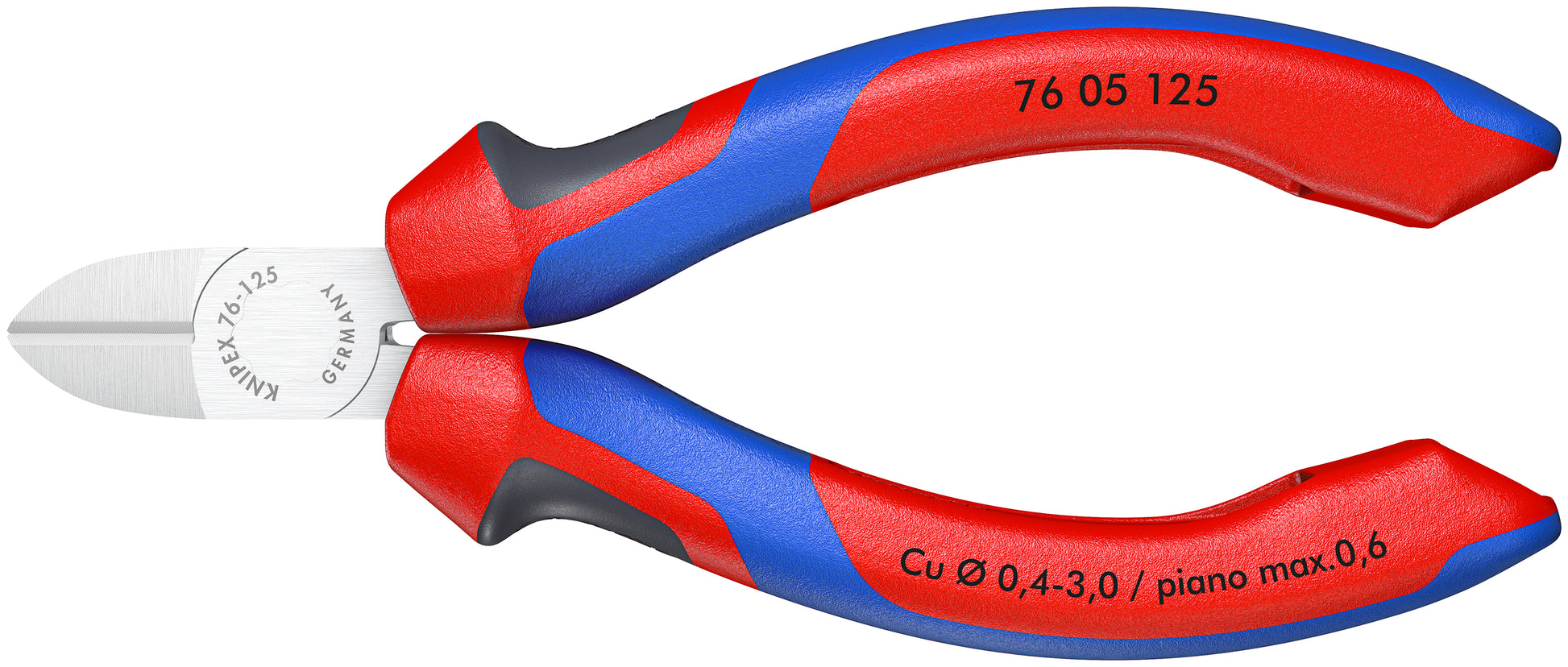 Knipex 76 05 125 Diagonal Cutters - KNIPEX Tools