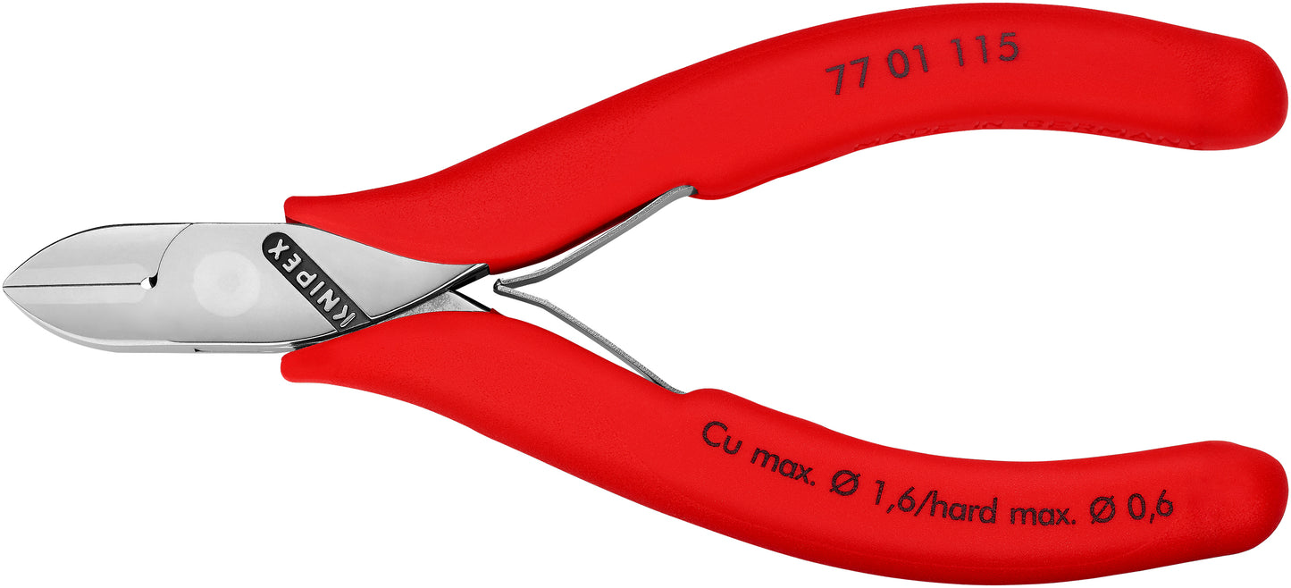 Knipex 77 01 115 Electronics Diagonal Cutters - KNIPEX Tools