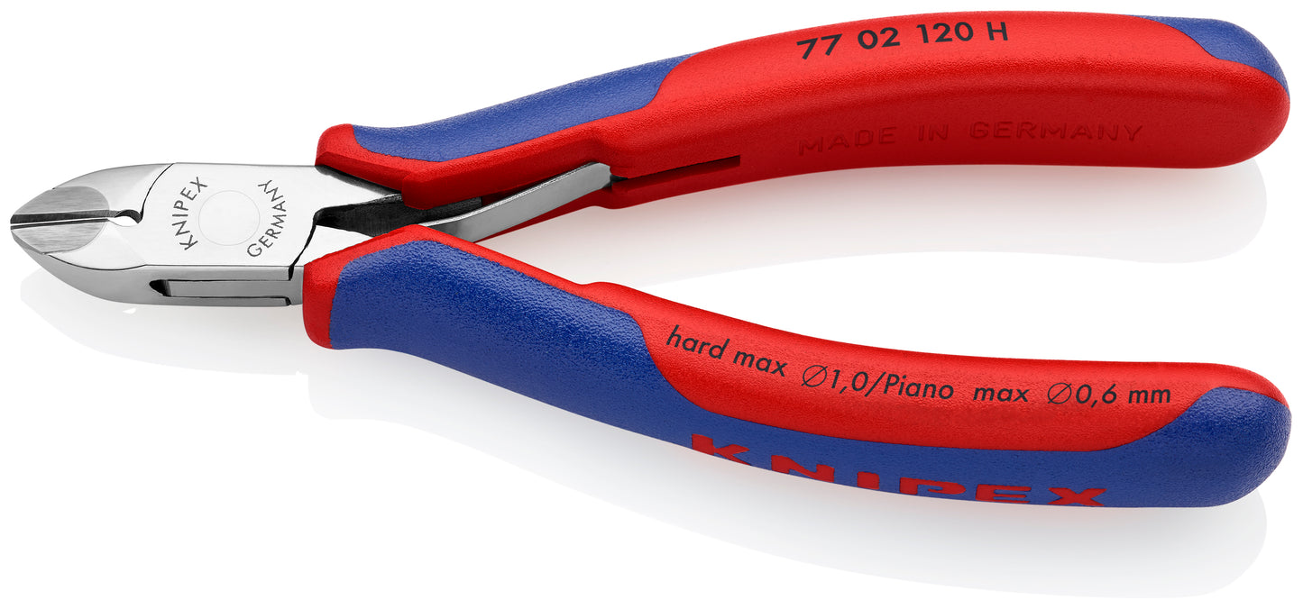 Knipex 77 02 120 H Electronics Diagonal Cutters-Carbide Metal Cutting Edges - image 2