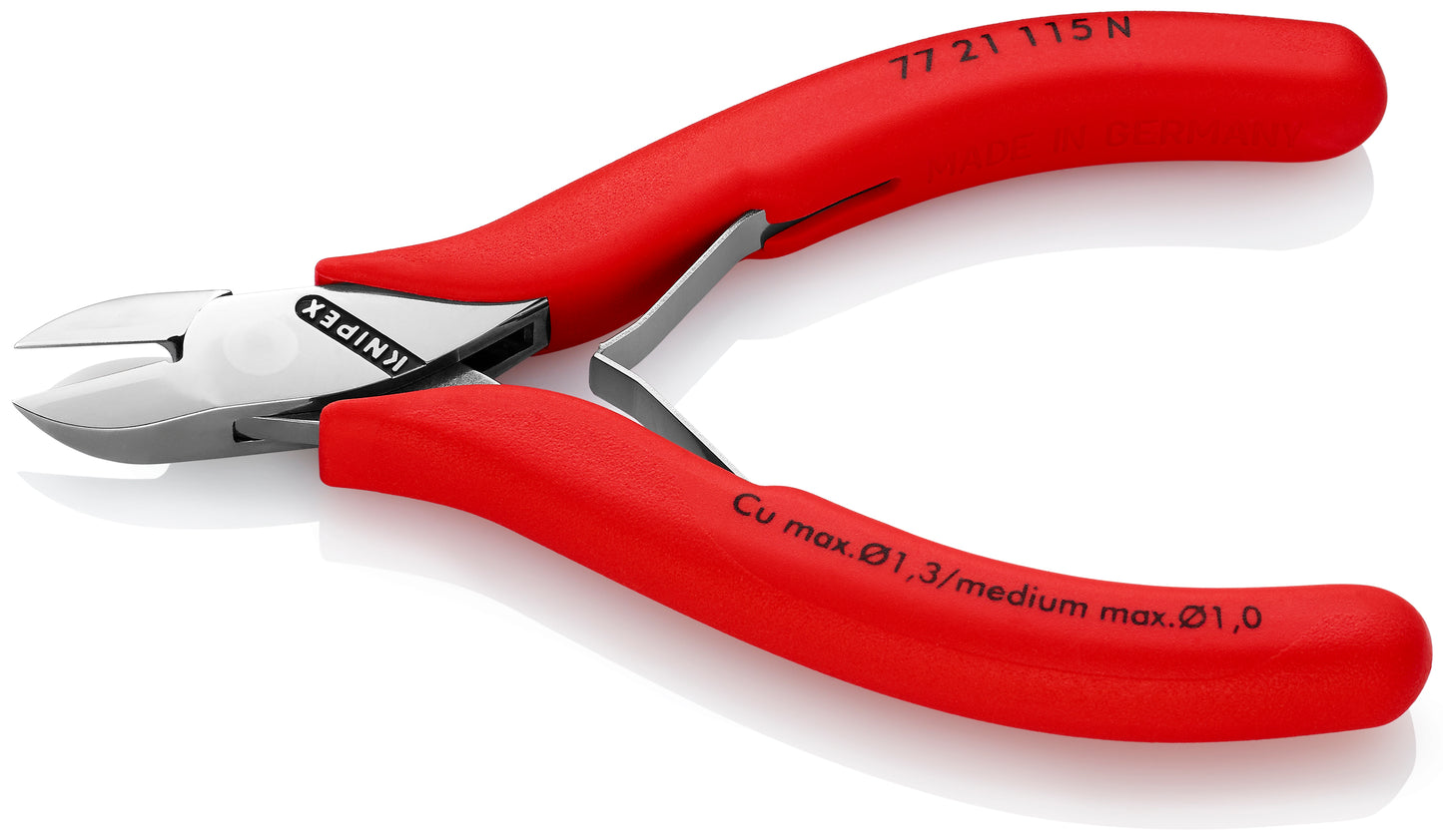 Knipex 77 21 115 N Electronics Diagonal Cutters - image 3