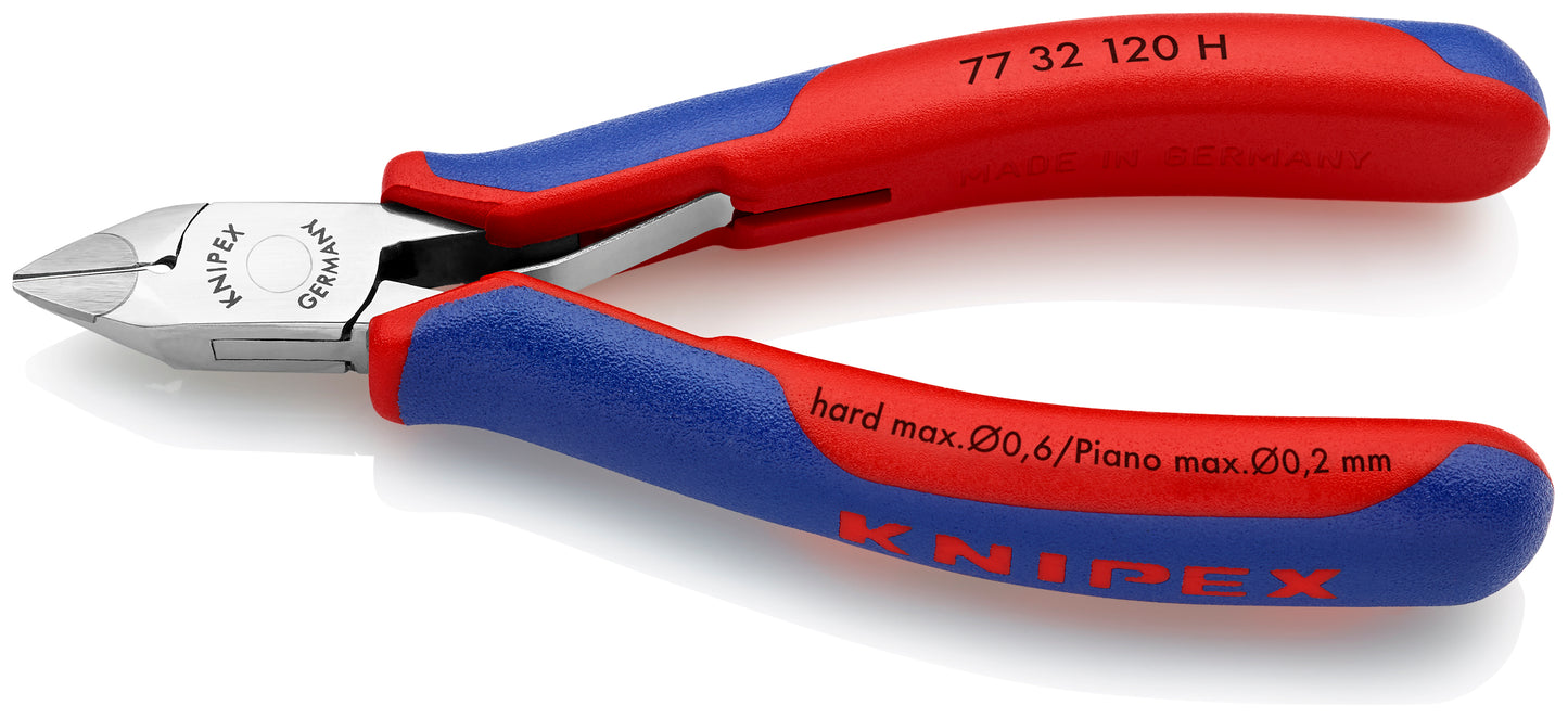 Knipex 77 32 120 H Electronics Diagonal Cutters-Carbide Metal Cutting Edges - image 2