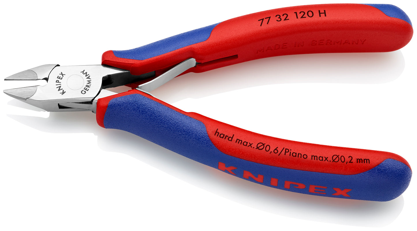 Knipex 77 32 120 H Electronics Diagonal Cutters-Carbide Metal Cutting Edges - image 3