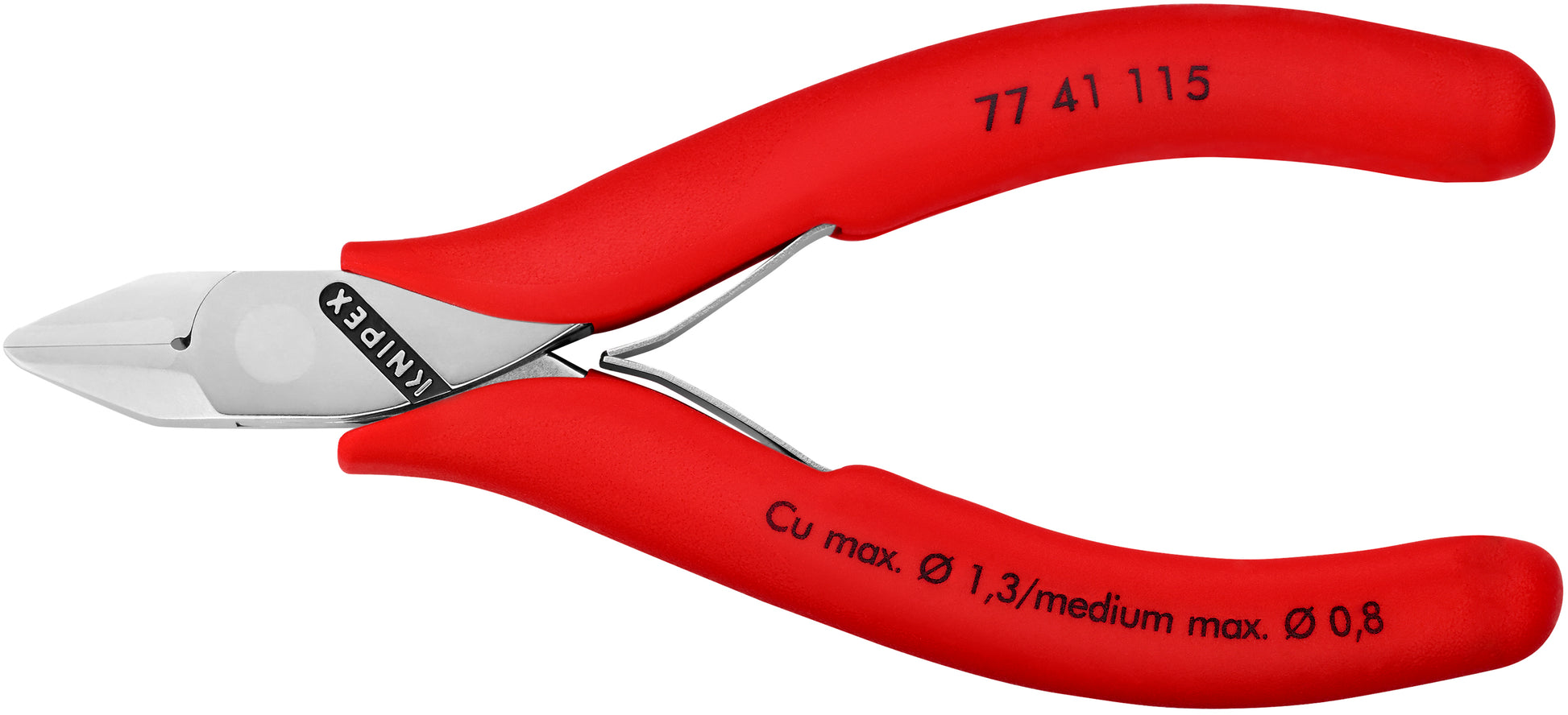 Knipex 77 41 115 Electronics Diagonal Cutters - KNIPEX Tools