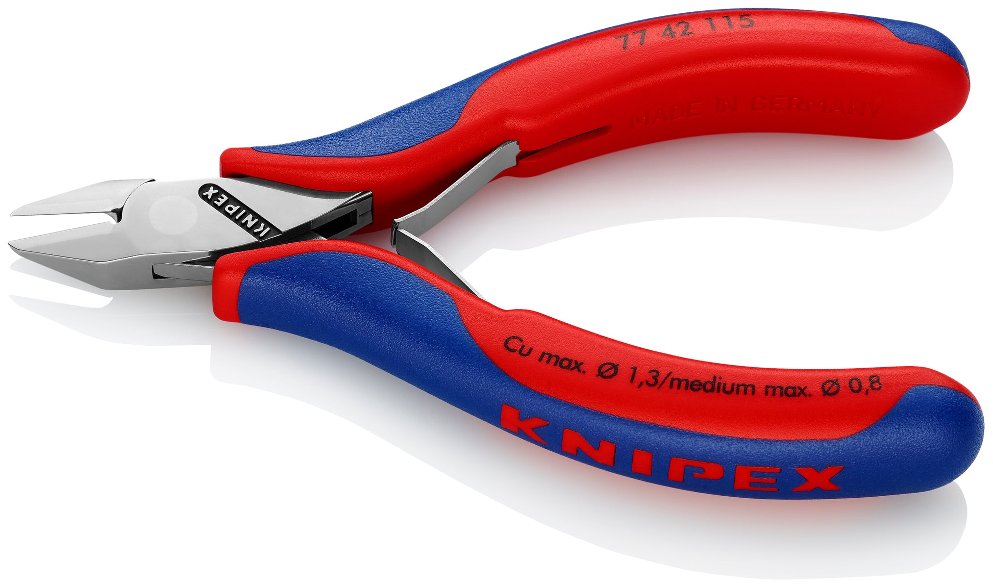 Knipex 77 42 115 Electronics Diagonal Cutters - image 3