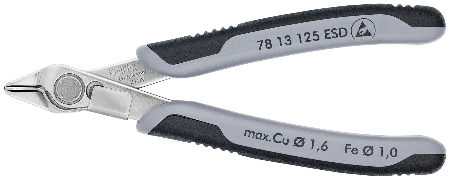 Knipex 78 13 125 ESD Electronics Super Knips®-ESD Handles - KNIPEX Tools