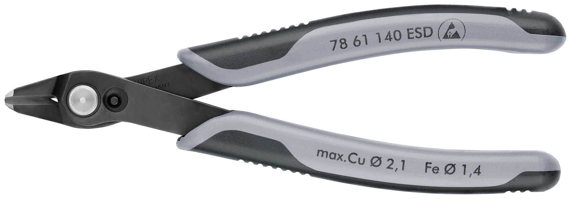 Knipex 78 61 140 ESD Electronics Super Knips® XL-ESD Handles - KNIPEX Tools