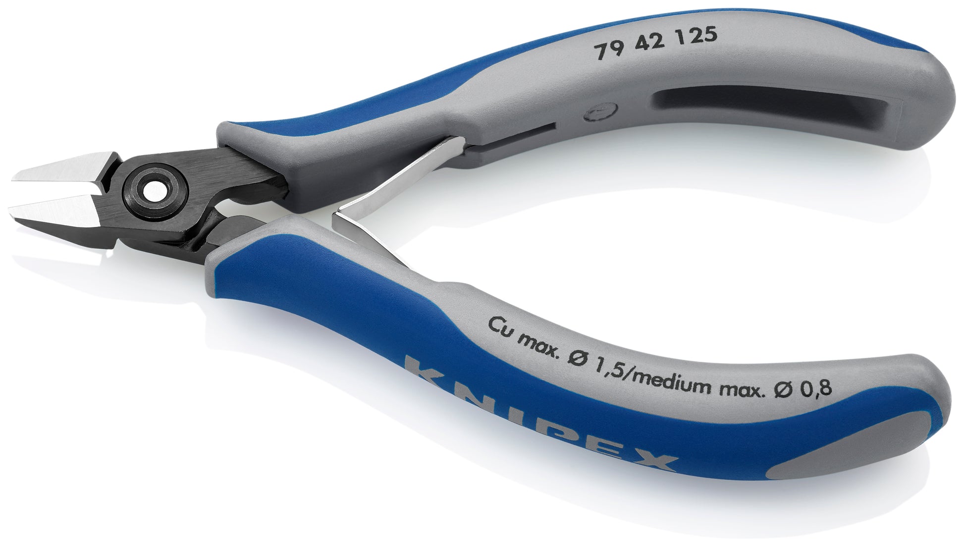 Knipex 79 42 125 Electronics Diagonal Cutters - image 3