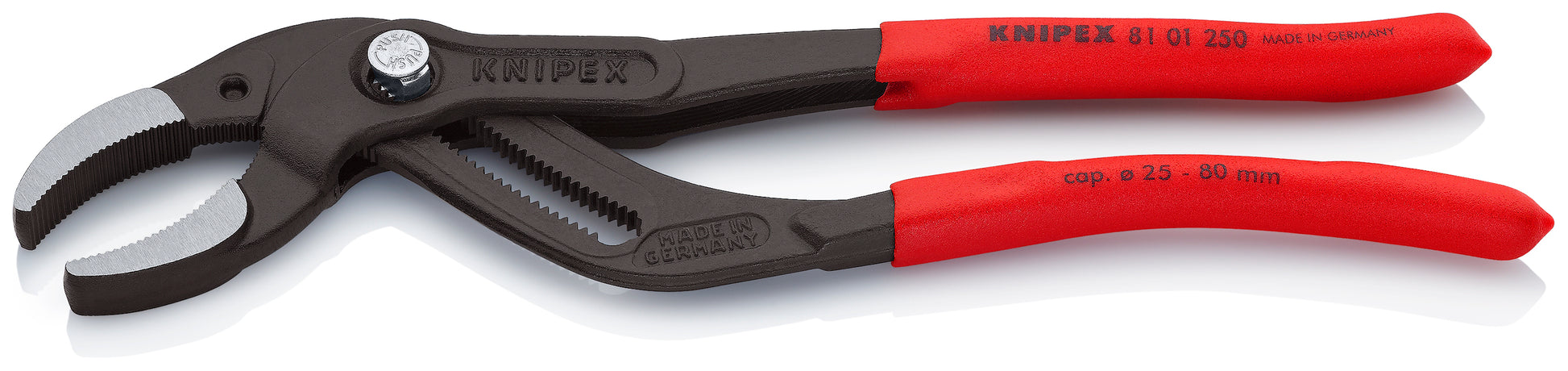 Knipex 81 01 250 Pipe Gripping Pliers-Serrated Jaws - image 2